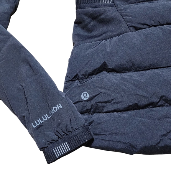 Lululemon Down For It All Womens Down Fill Size 2 Full Zip Jacket - Picture 11 of 14